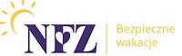 Logo NFZ - bezpieczne wakacje