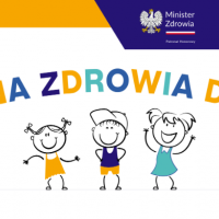 Kraina Zdrowia Dzieci w Opolskim OW NFZ - plakat